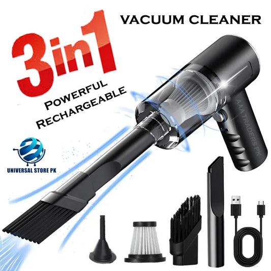 3-in-1 Rechargeable Cordless Vacuum Cleaner