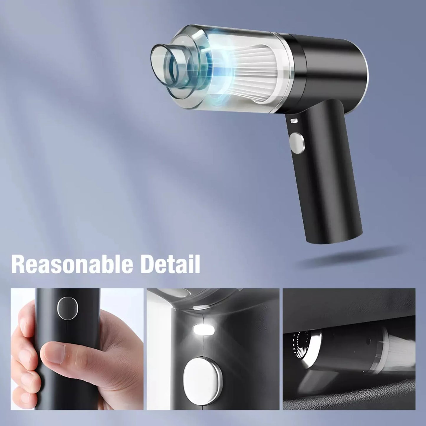 3-in-1 Rechargeable Cordless Vacuum Cleaner